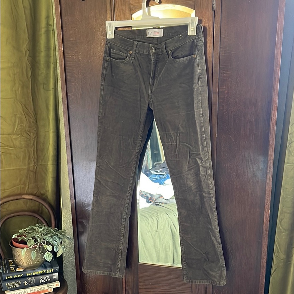 GAP Olive Corduroy Pants